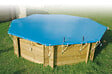 UBBINK PIS - Bâche de sécurité en PVC 550g-m2 pour piscine de 400x820cm - vignette