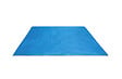 INTEX - Tapis de sol carré en polyéthylène - Bleu - L.472xl.472cm - vignette