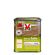 V33 BOIS - Vernis Meubles et Boiseries Satin Incolore - 0.25L - vignette