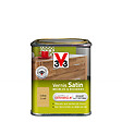 V33 BOIS - Vernis Meubles et Boiseries Satin Chêne clair - Pot 0.25L - vignette
