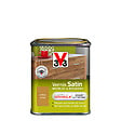 V33 BOIS - Vernis Meubles et Boiseries Satin Chêne dore Pot 0.25l - vignette
