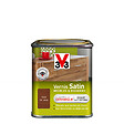 V33 BOIS - Vernis Meubles et Boiseries Satin Teck java - 0,25L - vignette