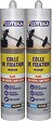 COTEKA - Lot 2 colle intérieur blanc 2x310ml - vignette