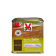 V33 BOIS - Vernis Meubles et Boiseries Satin Chêne fonce Pot 0.5l - vignette