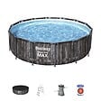BESTWAY - Piscine tubulaire Steel Pro Max - Ronde - D427xH107cm - vignette