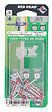RED HEAD - Blister de 5 chevilles Mx 6x37mm + vis TF 3.5x50mm - vignette