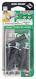 RED HEAD - Blister de 10 chevilles Xtech 10x46mm + vis TR 5x50mm - vignette