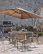 MODE DE VIE - Fauteuil Detroit - Empilable - Aluminium - vignette