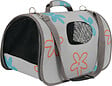 ZOLUX - Sac de transport pour chien et chat Flower S Gris 4 kg - vignette