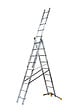 HAILO - Échelle transformable 3 plans 3x9 échelons - H.548cm - vignette