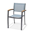 Fauteuil de jardin empilable calanque design - vignette