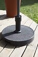 EDA - Pied de parasol rond béton - Gris anthracite - Diam.48.5cm - vignette
