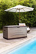 EDA - Coffre Maxi Serena - Taupe - 500L - L.121xP.76xH.67cm - vignette