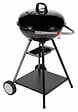 SOMAGIC - Barbecue à charbon de bois - Acier émaillé - Brighton - Noir - vignette