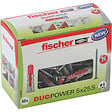 FISCHER - Boîte de 50 chevilles tous matériaux DUOPOWER 5x25mm + vis - vignette