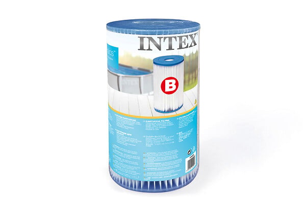 INTEX - Cartouche filtration type B Dacron - L.16.5xH.25.9xP.15cm - large