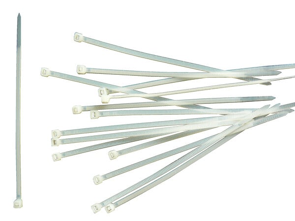 IDEAL GARD - Liant pour canisse transparent 30 pièces - 30cm - large