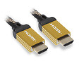 APM - Cordon hdmi 2.0 ultra hd 4k ethernet mâle mâle plug métal nylon - vignette