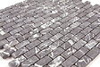 MAT INTER - Mosaïque en marbre Marquina noir vieilli - 300x300x7mm - vignette