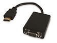APM - Convertisseur hdmi vga mâle femelle noir - vignette