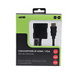 APM - Convertisseur hdmi vga mâle femelle noir - vignette