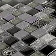 MAT INTER - Mosaïque en verre-pierre-miroir noir-décor - vignette