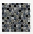 MAT INTER - Mosaïque en verre-pierre-miroir noir-décor - vignette