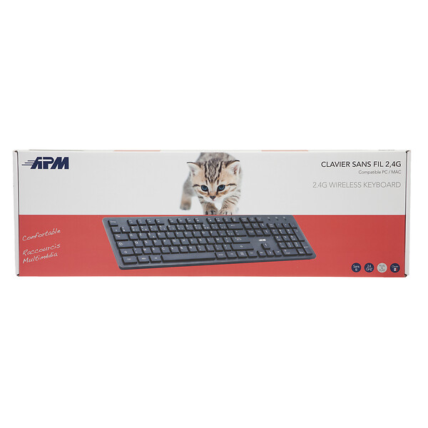 APM - Clavier sans fil 2.4g - large