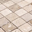 MAT INTER - Feuille 305x305 cx 32x32x8mm travertin mix light-walnut vieilli - vignette