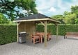SOLID - Kiosque en bois - 347x347cm - vignette