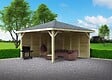 SOLID - Kiosque en bois  - L.437xl.437cm - vignette