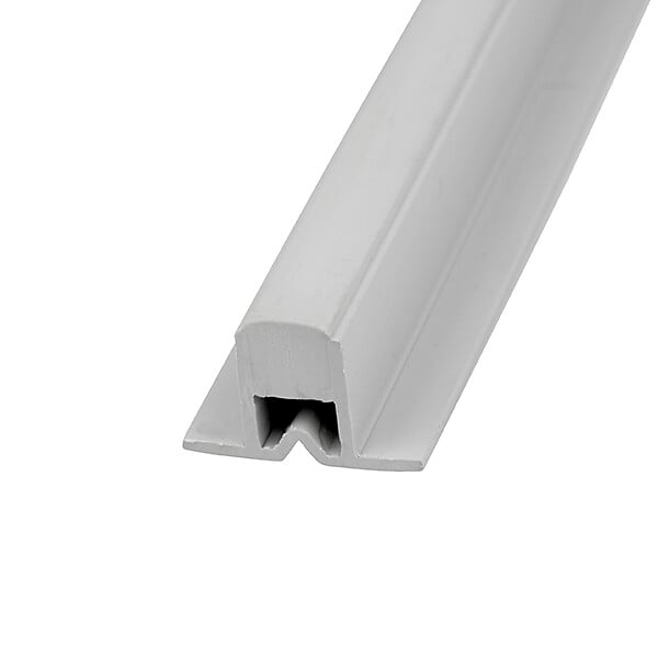 MAT INTER - Profile dilatation-fractionnement 10mm ailes courtes pvc gris 2m50 - large