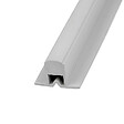 MAT INTER - Profile dilatation-fractionnement 10mm ailes courtes pvc gris 2m50 - vignette