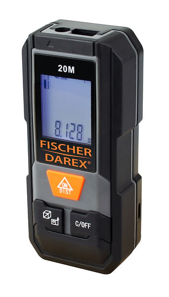 FISCHER DAREX - Télémètre laser 20m - Noir/Orange - Bluetooth - large