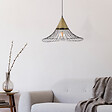 COREP - Suspension métal Lizzie Noir Laiton D40 - vignette