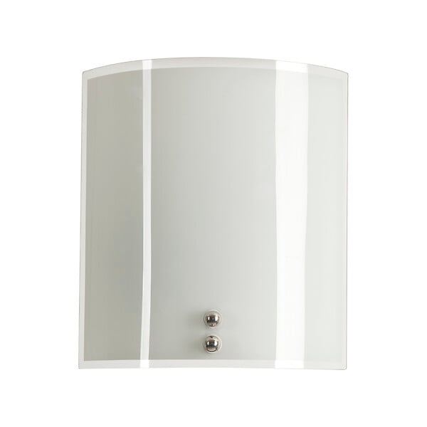 COREP - Applique l17 verre pixel blanc - large
