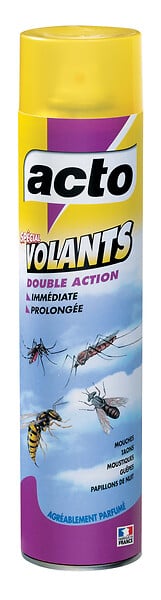 ACTO - Aérosol insecticide spécial volants - 400ml - large