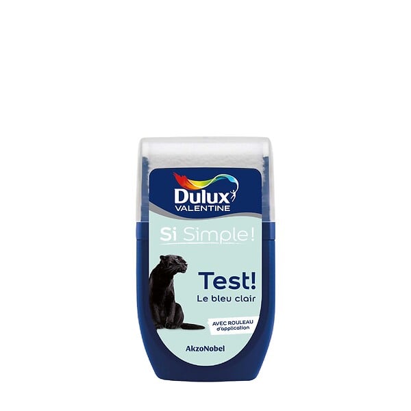 DULUX VALENTINE - Testeur peinture Si simple - Le Bleu Clair - 30ml - large