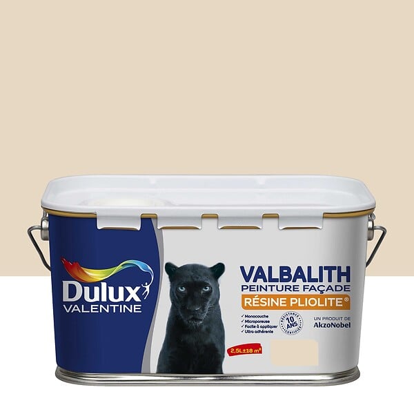 DULUX VALENTINE - Peinture façade Pliolite Valbalith - 2.5L - large