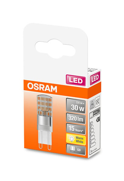 OSRAM - Led pin g9 30 - 2,6w - large
