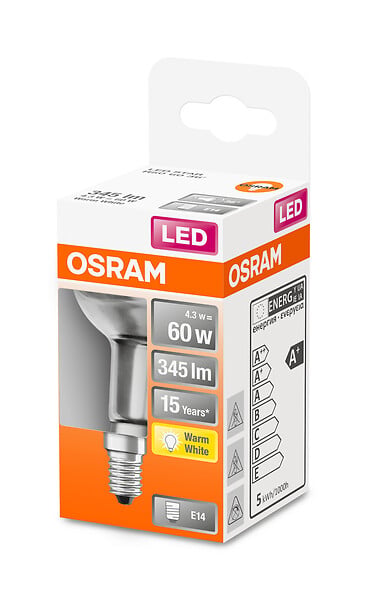 OSRAM - LED STAR R50 60 36 degrés 4.3 W-2700K E14 - large