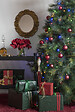 KONSTSMIDE - Voile de sapin 200 led multico - vignette