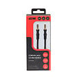 APM - Cordon jack 3,5 mm stéréo mâle mâle - Noir - 2 m - vignette