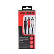 APM - Cordon jack 3.5mm vers 2 RCA stéréo - Noir - 5 m - vignette