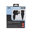 APM - Cordon d'alimentation CEE 7/7 vers IEC C13 - Noir - 1,8 m - vignette