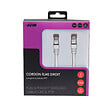 APM - Câble RJ45 catégorie 6 F/UTP droit Blanc 3m - vignette