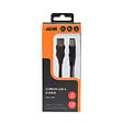 APM - Cordon usb 2.0 usb-a usb-b mâle mâle noir 1.8m - vignette