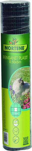 NORTENE - Grillage soudé plastifié Fensanet PLAST - Vert - H.0,5xL.5m - large