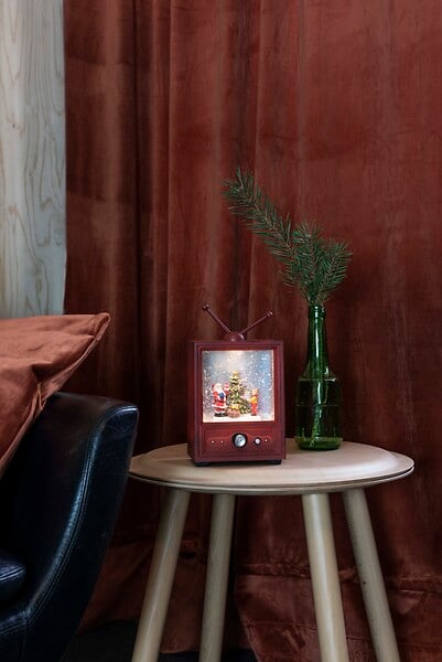 KONSTSMIDE - Televiseur led avec pere noel - large