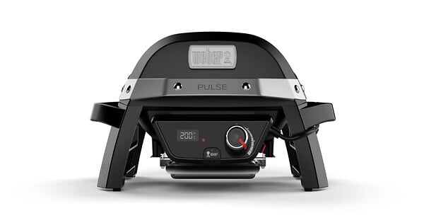 WEBER - Barbecue électrique - Fonte - Pulse 1000 - Noir - 1800 W - large